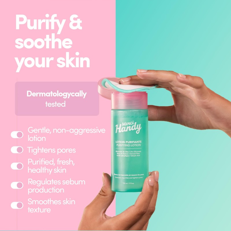 Merci Handy - Cleansing Lotion - 150 ml - Purified