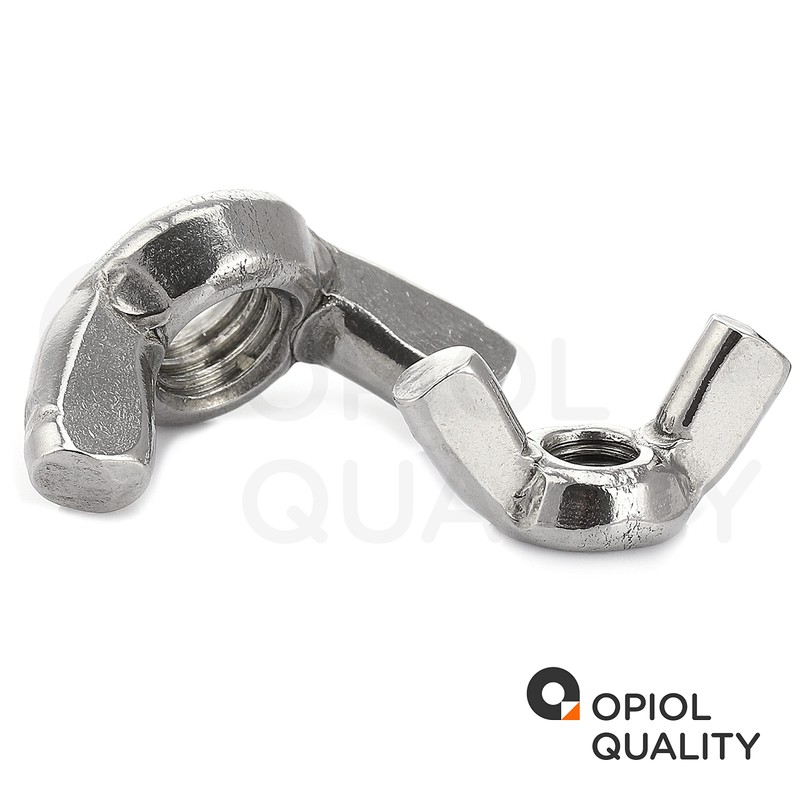 OPIOL QUALITY® Wing Nuts Similar to DIN 315 M4 A2