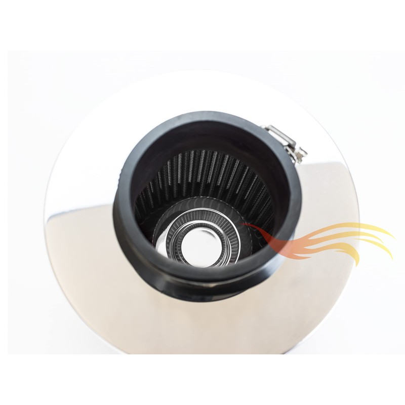 Rtunes Racing Short Ram Air Intake Kit + Filter Combo