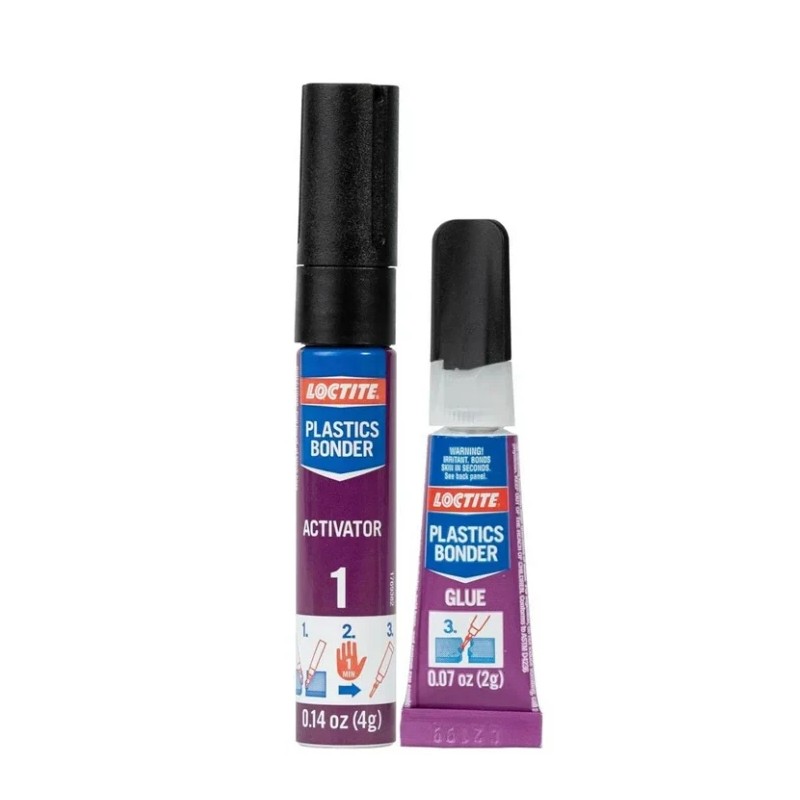 Loctite (2 pack) Loctite Super Glue Plastics Bonder, 1-0.14 oz