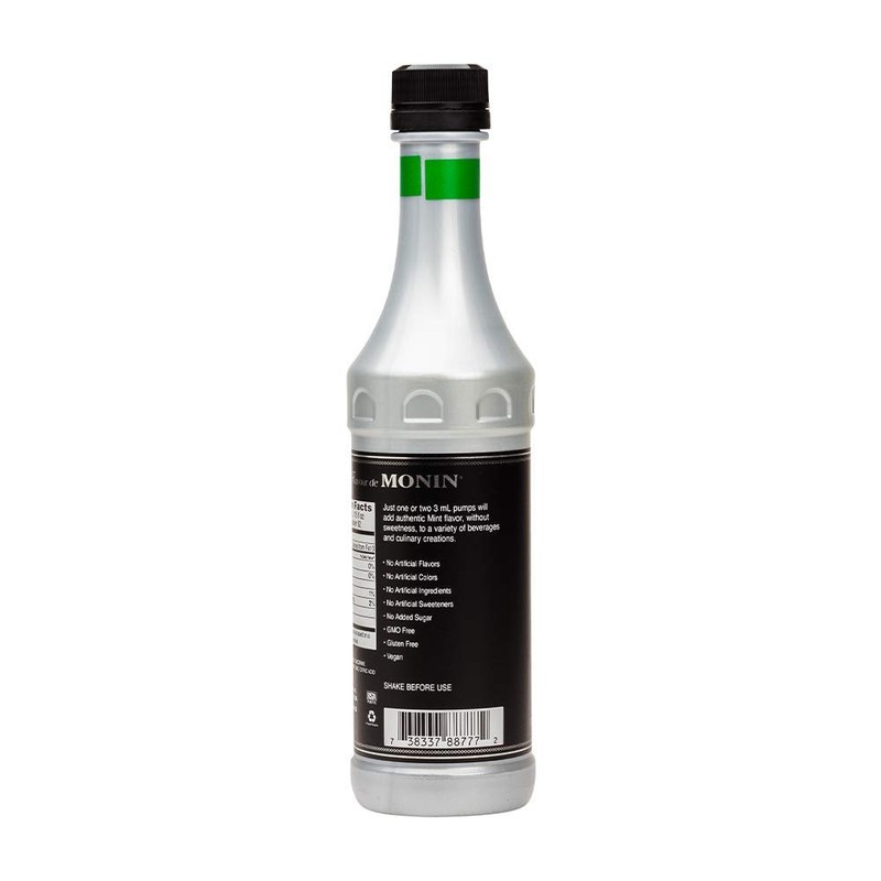 Monin Mint Flavor Concentrate 375ml Bottle