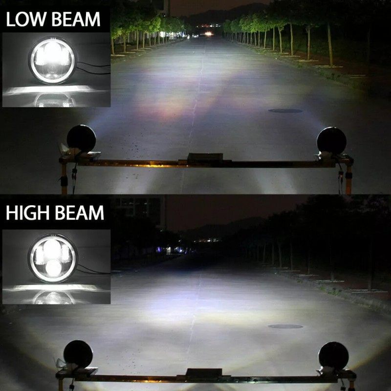 Bricologht For Volvo VHD 2001-2019 4x 5-3/4" 5.75 Inch LED