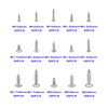 MCMASKE Metric M1 M1.2 M1.4 M1.7 M2 304 Stainless Steel