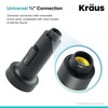 Kraus Dual Function Kitchen Faucet Sprayer in Matte Black