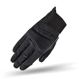 SHIMA Air 2.0 Lady Women's Motorcycle Gloves - Ventilated Summer Gloves Made of Mesh with Ankle and Finger Protectors, Reinforced Palm (Black, M)
