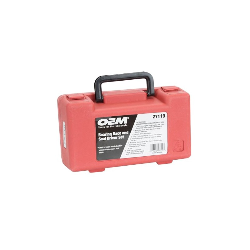 OEMTOOLS 27119 Bearing Race and Seal Driver Set, Bearing and