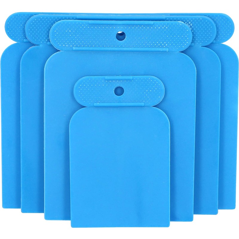 BRILLIANT TOOLS BT101935 Japanese Spatula Set, Plastic, 4-Piece [Powered by