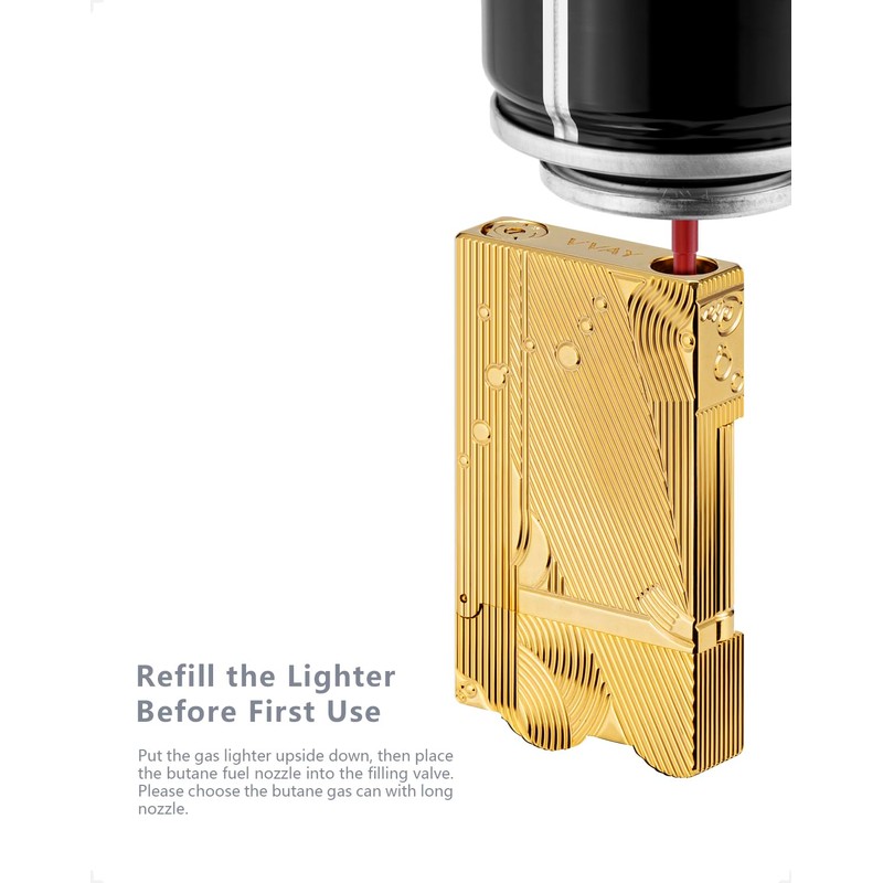 Sanji Lighter, Unique Cool Vintage Trench Lighters for Men, Anime