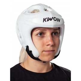 KWON Shocklite Head Guard Various Colours White S/M