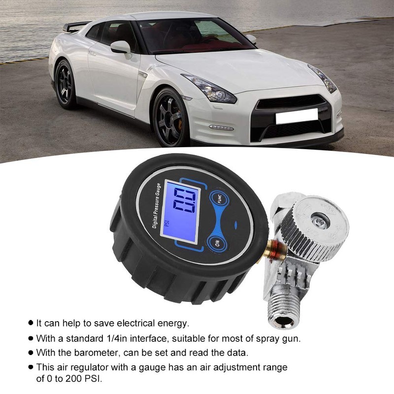 Digital Pressure Gauge Pneumatic Air Regulator Control Valve Digital Pressure