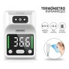 Termometro Digital De Pared Sin Contacto Color Blanco