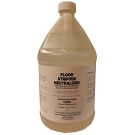 Floor Stripper Neutralizer for Maintenance of Hard and Resilient Floors