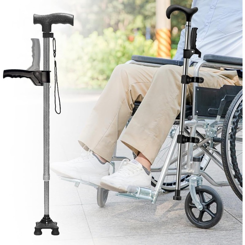 Cane Handle for Standing Aids Seniors, Stand Assist Walking Upright