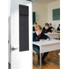 2 pcs Classroom Door Window Blackout Cover - Blocking 100%