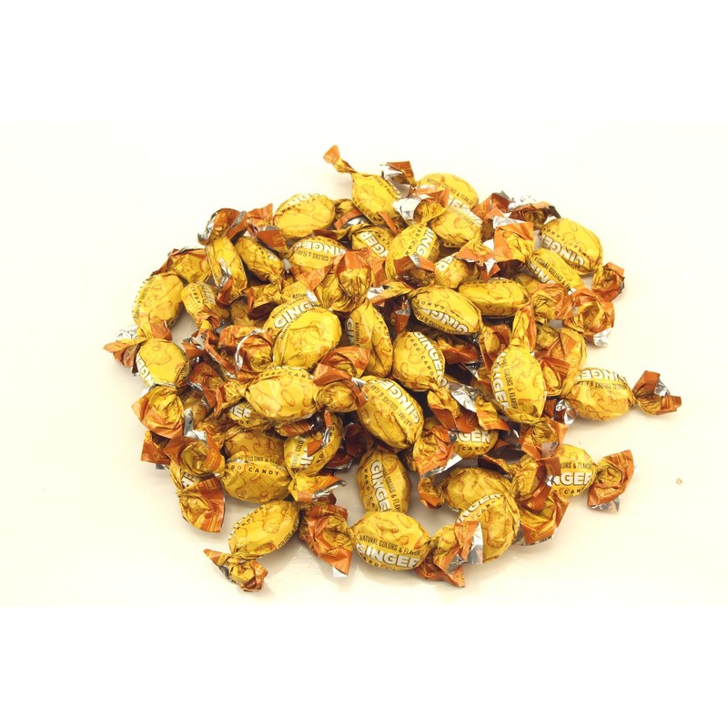 Planet Sweets Ginger Hard Candy - 1.5 Pounds - Natural