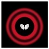 Butterfly Table Tennis Rubber - Spin Rubber W Black 2.3mm