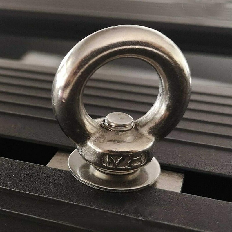 Pmsanzay 4 Pack Heavy Duty Eye Bolt, Stainless Steel -
