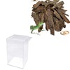 Apatal Reptile Cork Bark with Reptile Terrarium Acrylic Tarantula Breeding