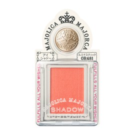 MAJOLICA MAJORCA (マジョリカ マジョルカ) Shadow Customization OR481 Marie 1 g | Eyeshadow | Powder Type | High Pigmentation Single Color | Shiseido