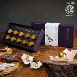 120년전통 명작침향흑삼환 3.75gx10환 120-Year Traditional Masterpiece Cheongyang Black Ginseng Pill 3.75g x 10 Pills