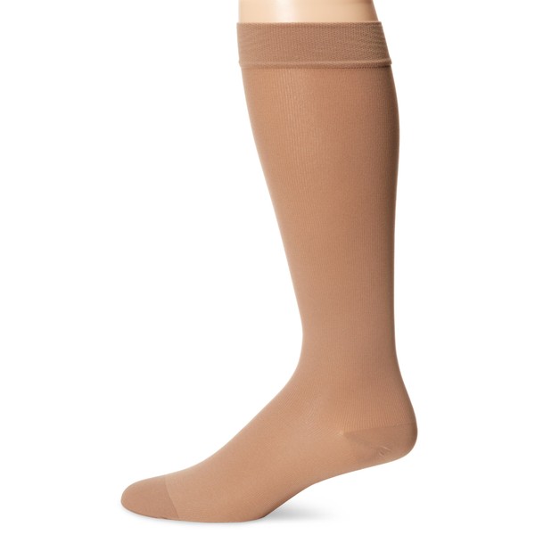 Design Go Go Travel Flight Socks Nude Large, Beige, One Size