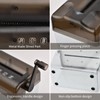 Xzeemo Mini Paper Shredder, Hand Crank Paper Shredder for Home
