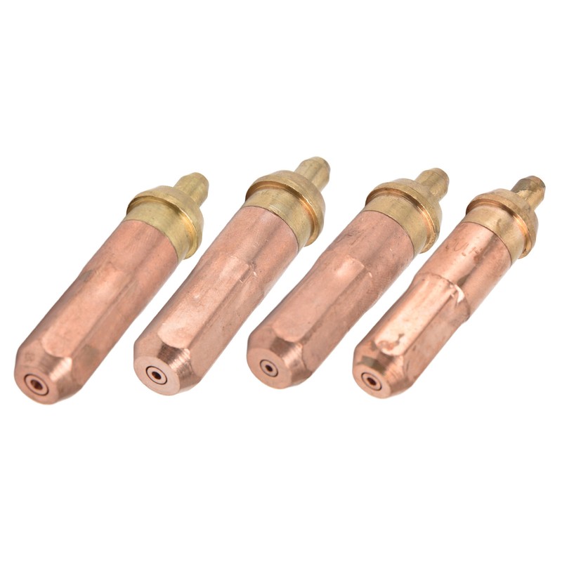 4Pcs Acetylene Cutting Tips Ring Welding Nozzles for Torch High