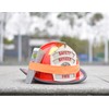 Firefighter Helmet Band 2 Pack, Strengthened Rubber Fire Helmet Strap