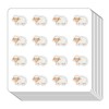Sheep Lamb Planner Stickers, 0.5in Monthly Scrapbooking Arts Kids DIY