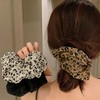 3pcs Leopard and Cheetah Prints, Retro Leopard Pattern Slats,large Hair
