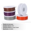 sourcing map 24AWG Wire 24 Gauge Electrical Wire, 100m(328ft Total)