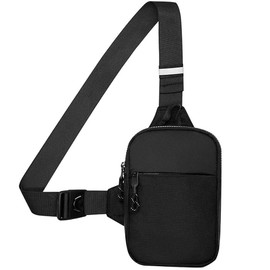 YingStar Cross Body Bag Men Crossbody Bag Men Travel Sling Bag Shoulder Bag Small Man Bag Chest Bag Men Side Bag Purse Pouch Bag Boys Cross Body Bumbags Sling Nylon Crossbody Chest Bag