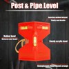 LURKA #18 Mason Line String with Post & Pipe Level