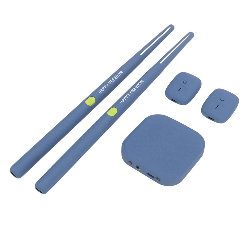 3D Motion Sensing Air Drum Kit, Portable Virtual Drum Machine