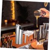 Mobestech Stainless Steel Beverage Pitcher Tea Jug with Straight for