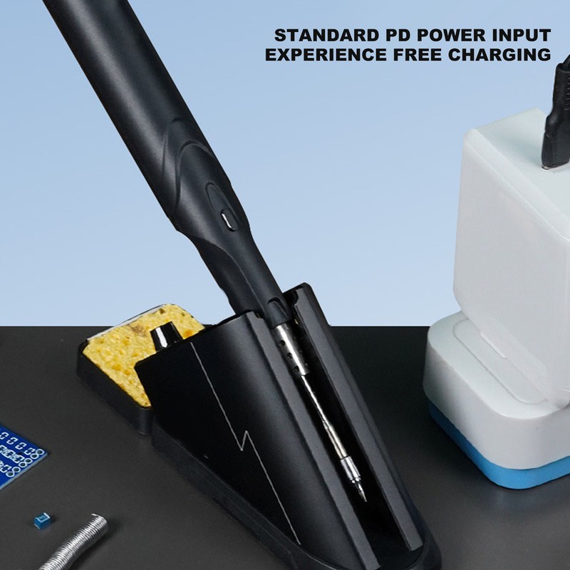 Soldering Iron Station Kit Digital Display Wireless Fast Change 36W