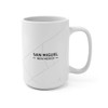 Hometown Bias San Miguel, New Mexico NM Map Mug (15