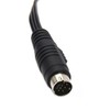 Rosebe Convenient Conversion Cable, 7-Pin Mini-DIN Male to Composite Female