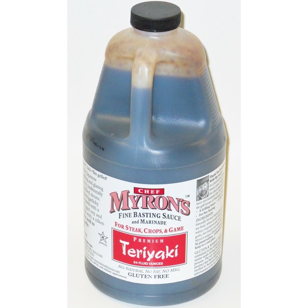 Chef Myron's Premium Teriyaki Sauce 2/64 Oz Jugs