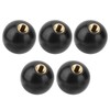 equlup Ball Lever Knob, 5pcs 35mm M10 Female Thread Ball