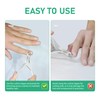 Cuticle Trimmer with Cuticle Pusher Professional Stainless Steel Cuticle Cutter