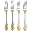 KEAWELL Luxury Dinner Fork, Set of 4, 18/10 Stainless Steel,