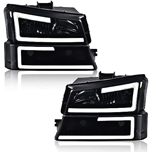 PIT66 LED Headlight, Compatible with Chevy Silverado 1500 2500 3500