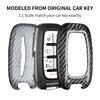 T-carbon Real Glass Fiber Key fob Cover Compatible with Chrysler