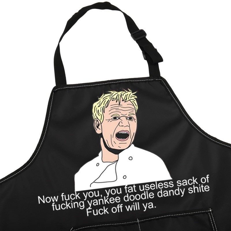 MYSOMY Chef Ramsay Apron Chef Ramsay Gifts Ramsay Kitchen Apron