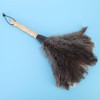 34cm Ostrich Feather Duster Reusable Wooden Handle Dust Removal Anti