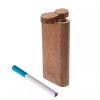 Premium Teak 4.08" x 1.68" Wooden Dugout Ceramic One Hitter