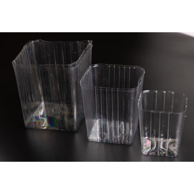 Clear Plastic Liners for Wood Boxes (4”x 4.75”) l Inserts