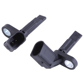 2 Pieces ABS Wheel Speed Sensors Front Left/Right Compatible with A4 B8 A5 8T A6 C6 C7 R8 Replaces 4E0927803D 4E0927804D Sensor, Wheel Speed