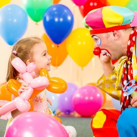 100 Pcs Latex Twisting Balloons - 260N Long Latex Animal Modeling Balloons with Pump for Animal Shape Party Birthday Clowns Wedding Decorations